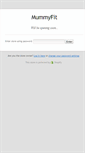 Mobile Screenshot of mummyfit.com